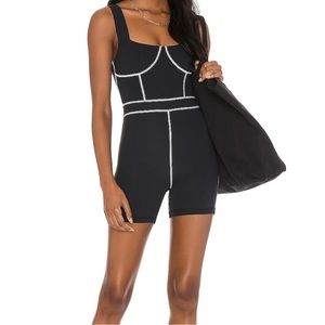 Weworewhat corset bodysuit romper